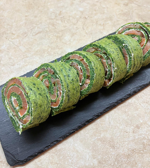 Шпинатные рулетики Шпинатные рулетики