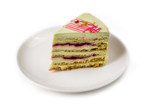 Фисташковый с малиной Фисташковый с малиной